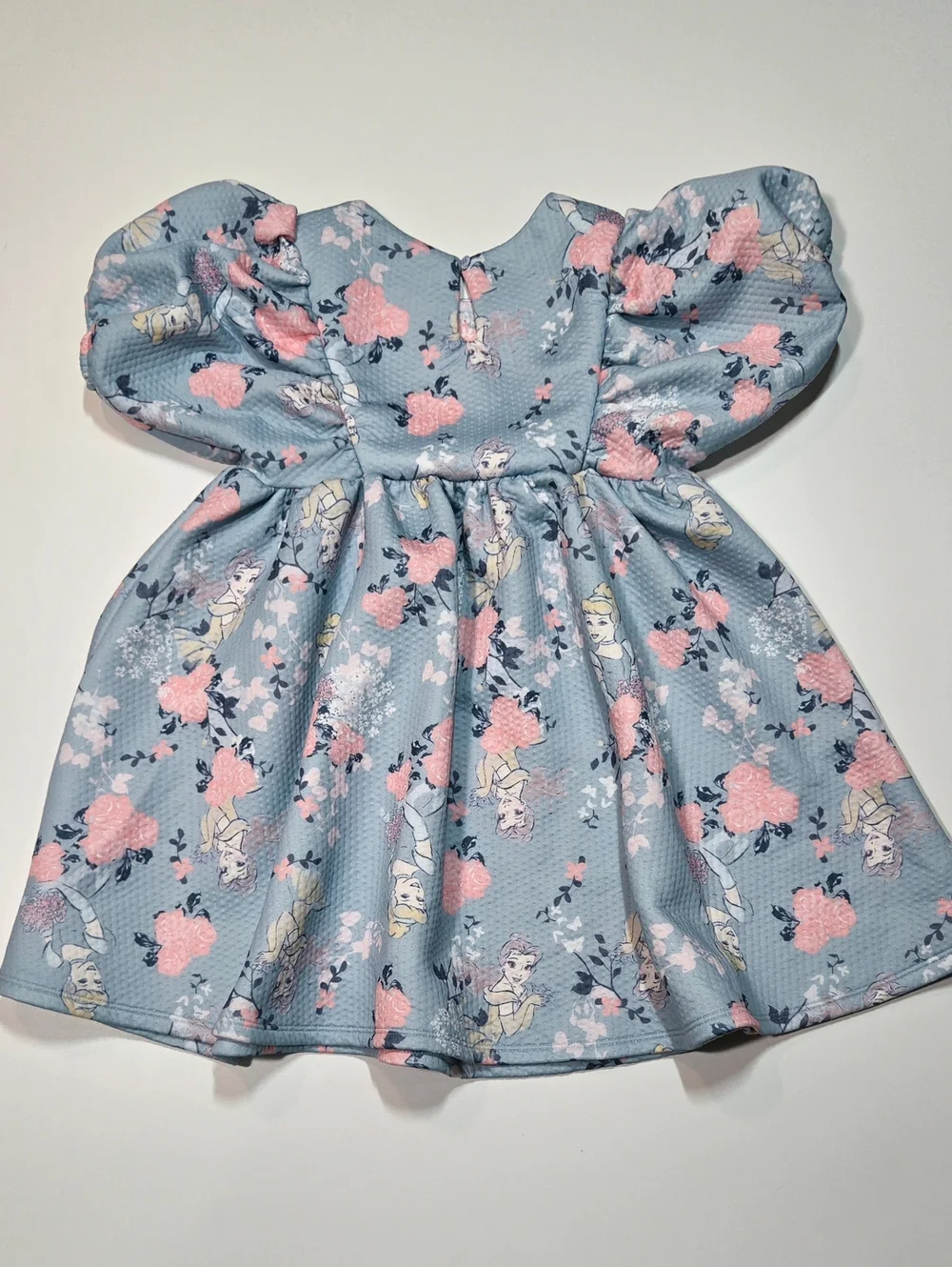 Disney Princess Cinderella Belle Party Dress Sz 6 Fancy Hybrid Apparel Bows